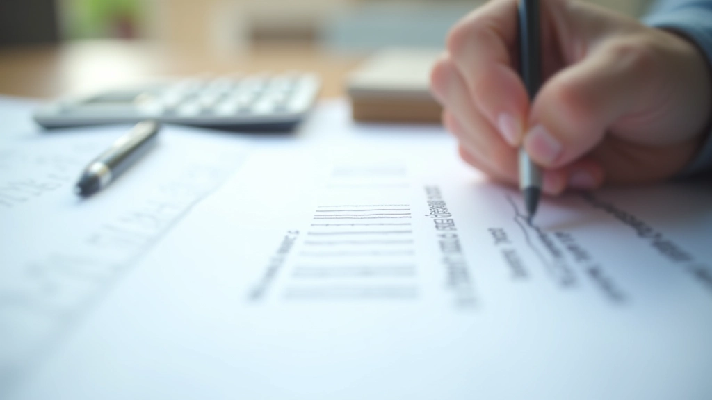 Handschriftliche Notizen mit Wirtschaftsdaten und Arbeitsmarkt-Analysen auf Papier mit Diagrammen