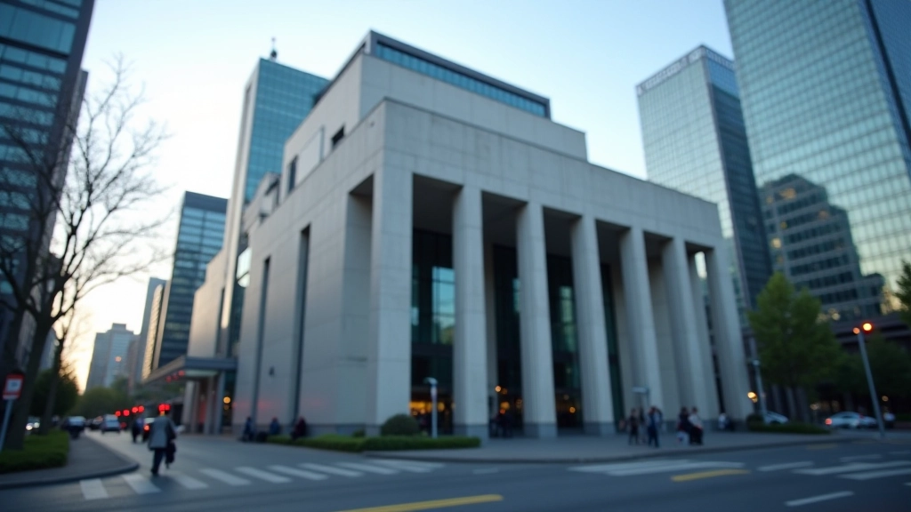 Bundesbank und EZB-Zentrale in Frankfurt symbolisieren Zentralbankpolitik und Zinsentscheidungen